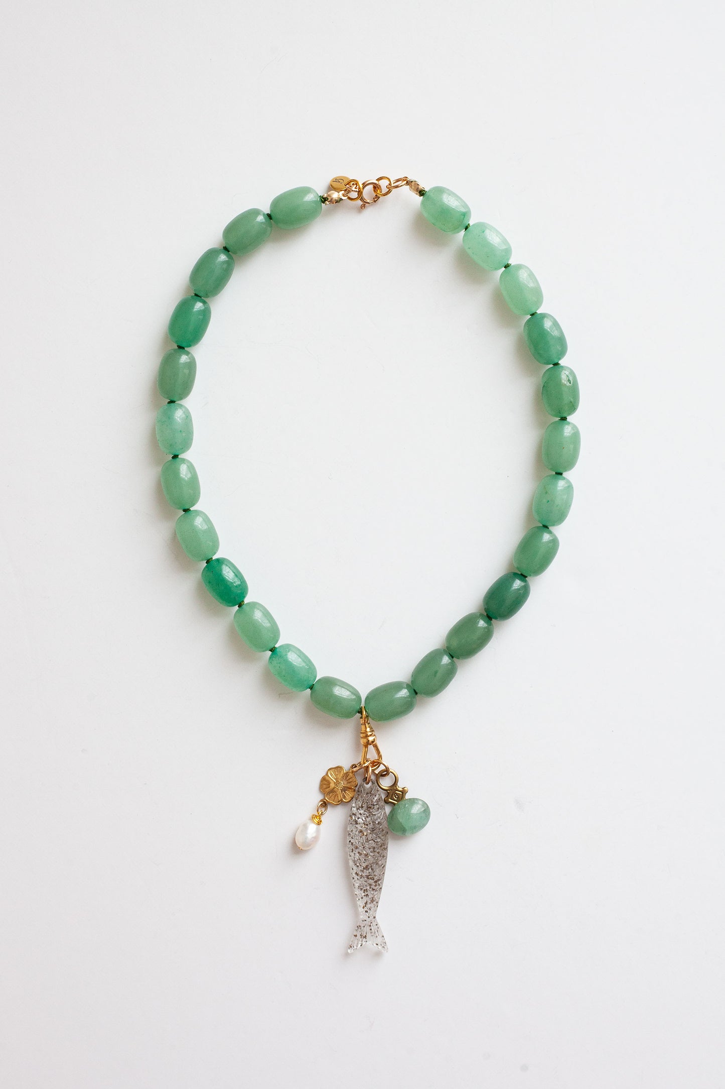 Sardine Necklace - Clear Sparkle