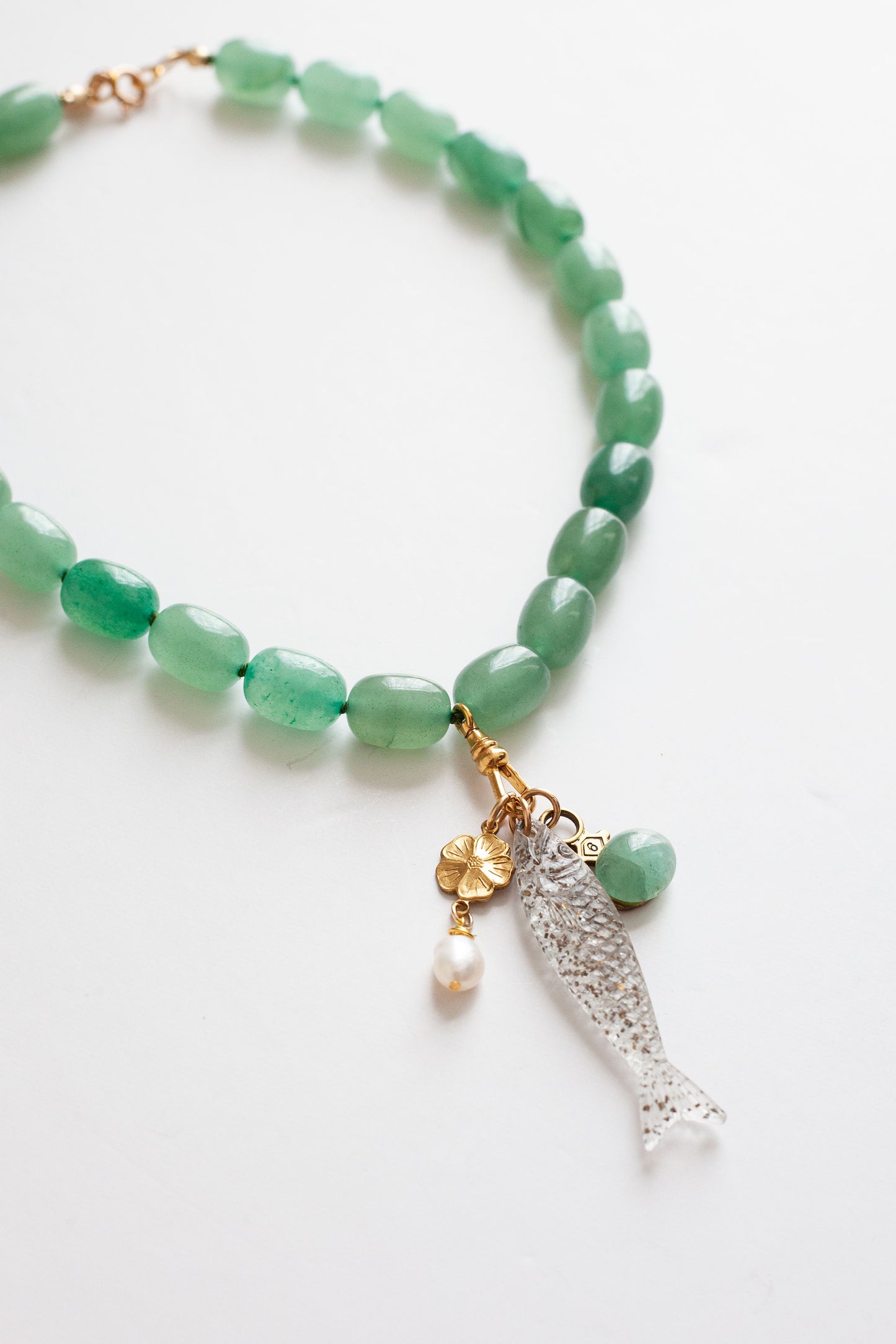 Sardine Necklace - Clear Sparkle