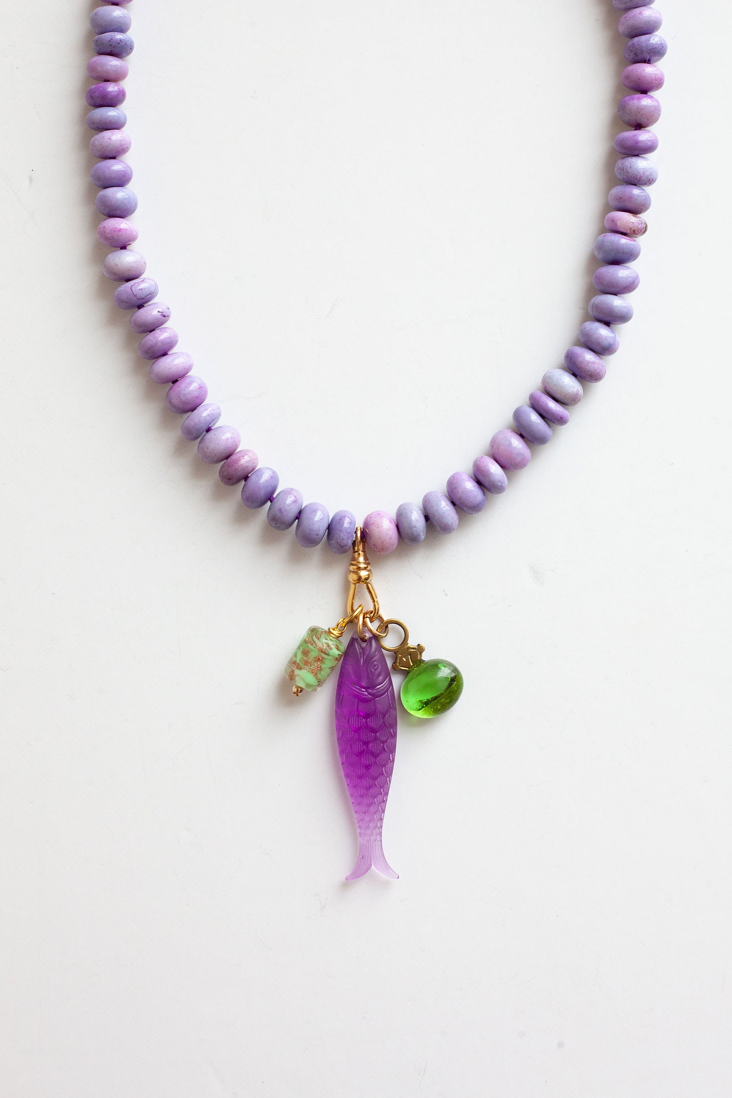 Sardine Necklace - Purple