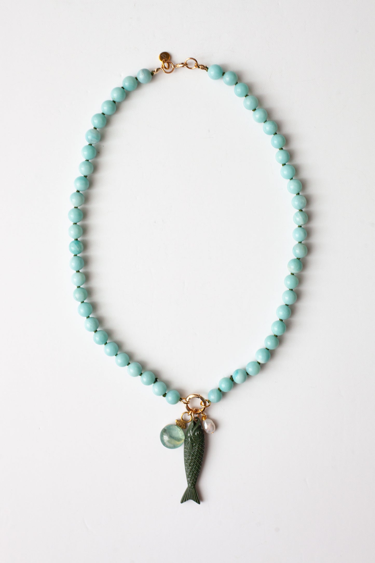 Sardine Necklace - Army Green