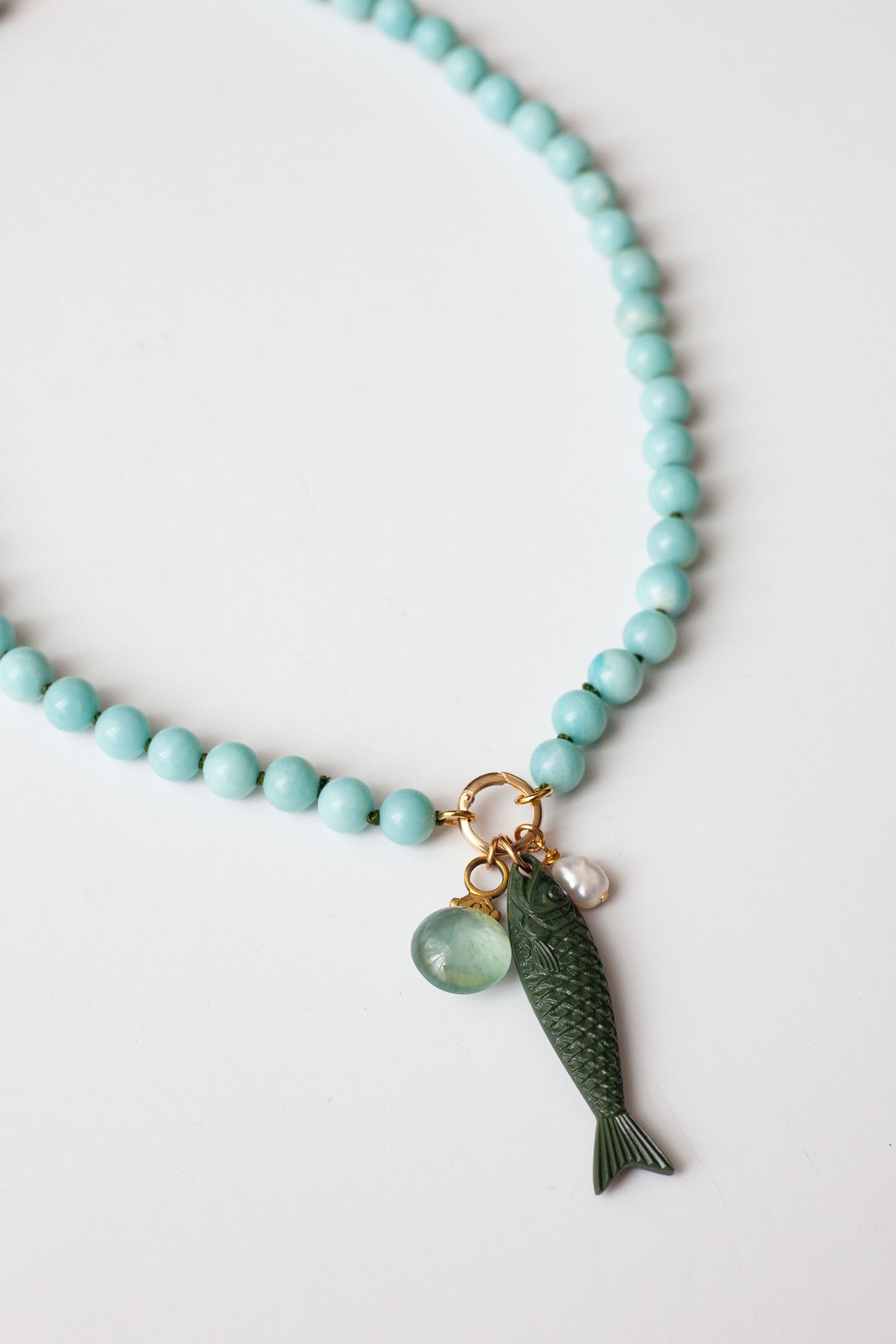 Sardine Necklace - Army Green