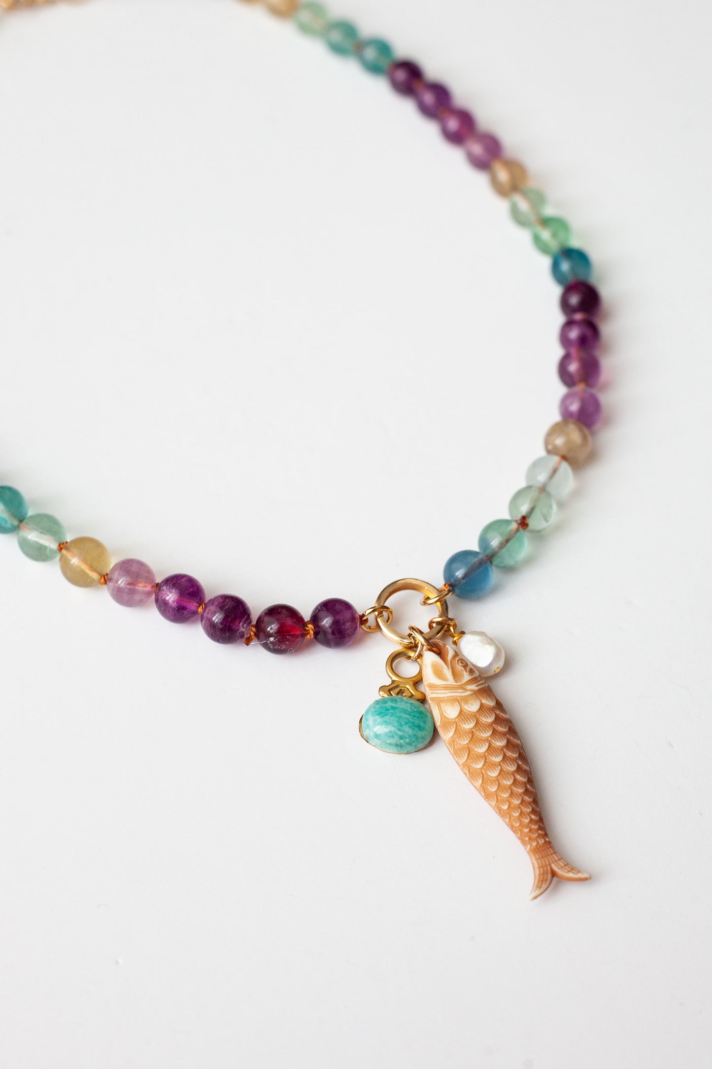 Sardine Necklace - Beige