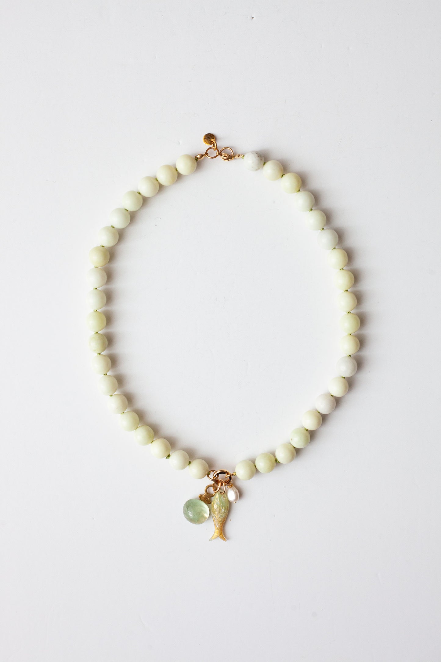 Sardine Necklace - Sage Green