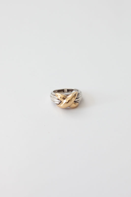 Vintage 10k and Sterling Ring