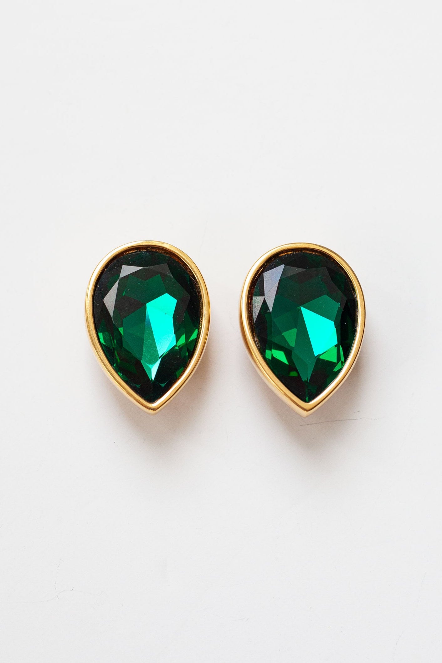 Vintage Designer Crystal Earrings