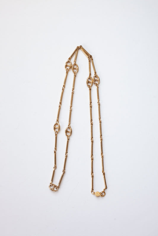 Vintage Designer Mariner Chain Necklace
