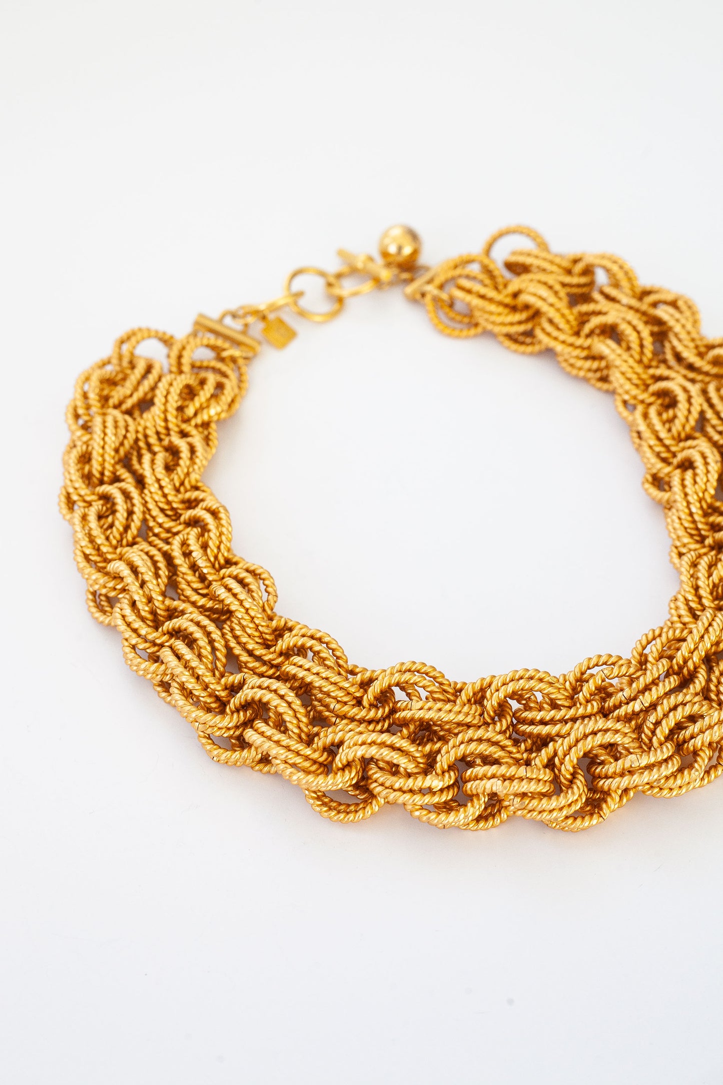 Vintage Double Rope Necklace