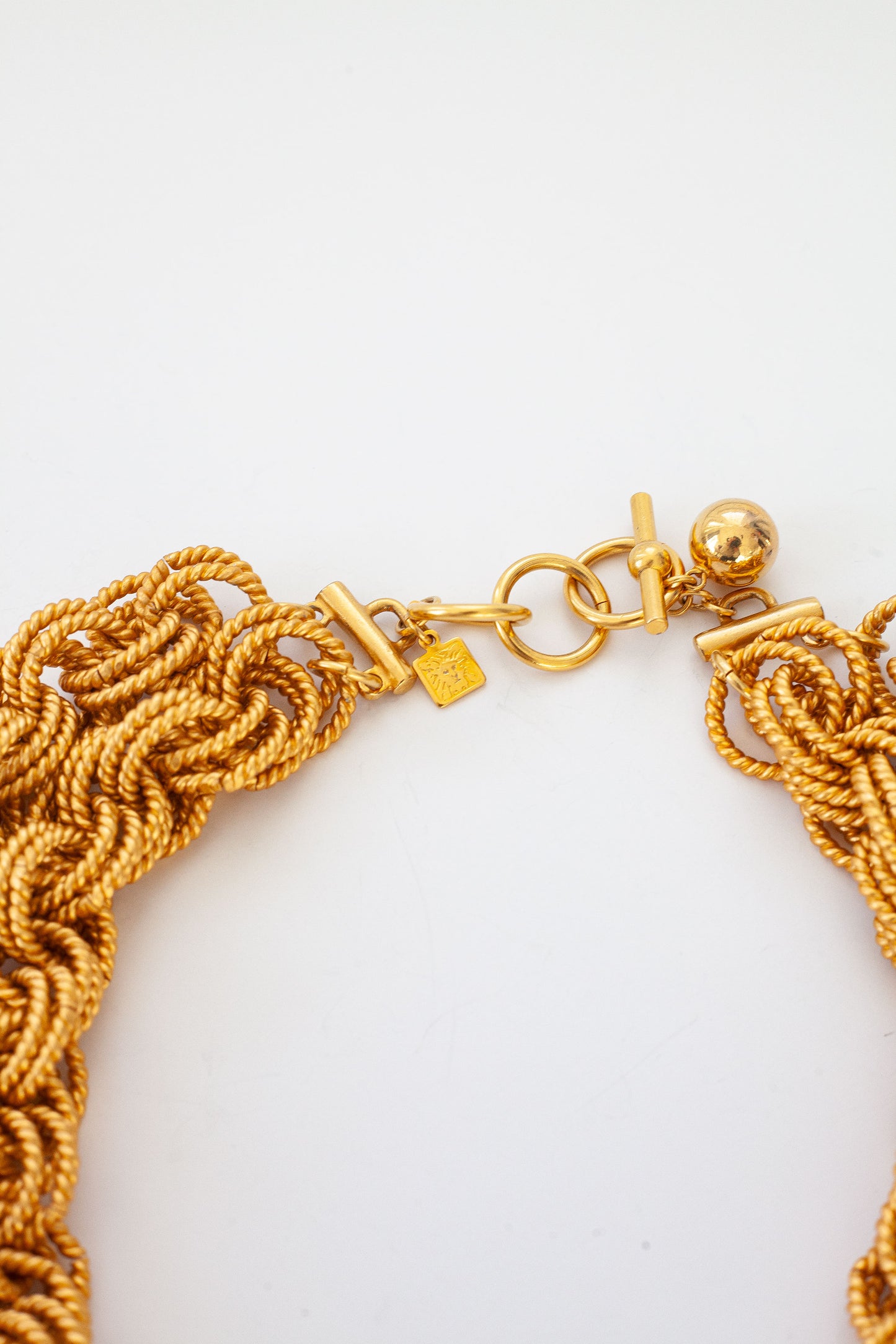 Vintage Double Rope Necklace