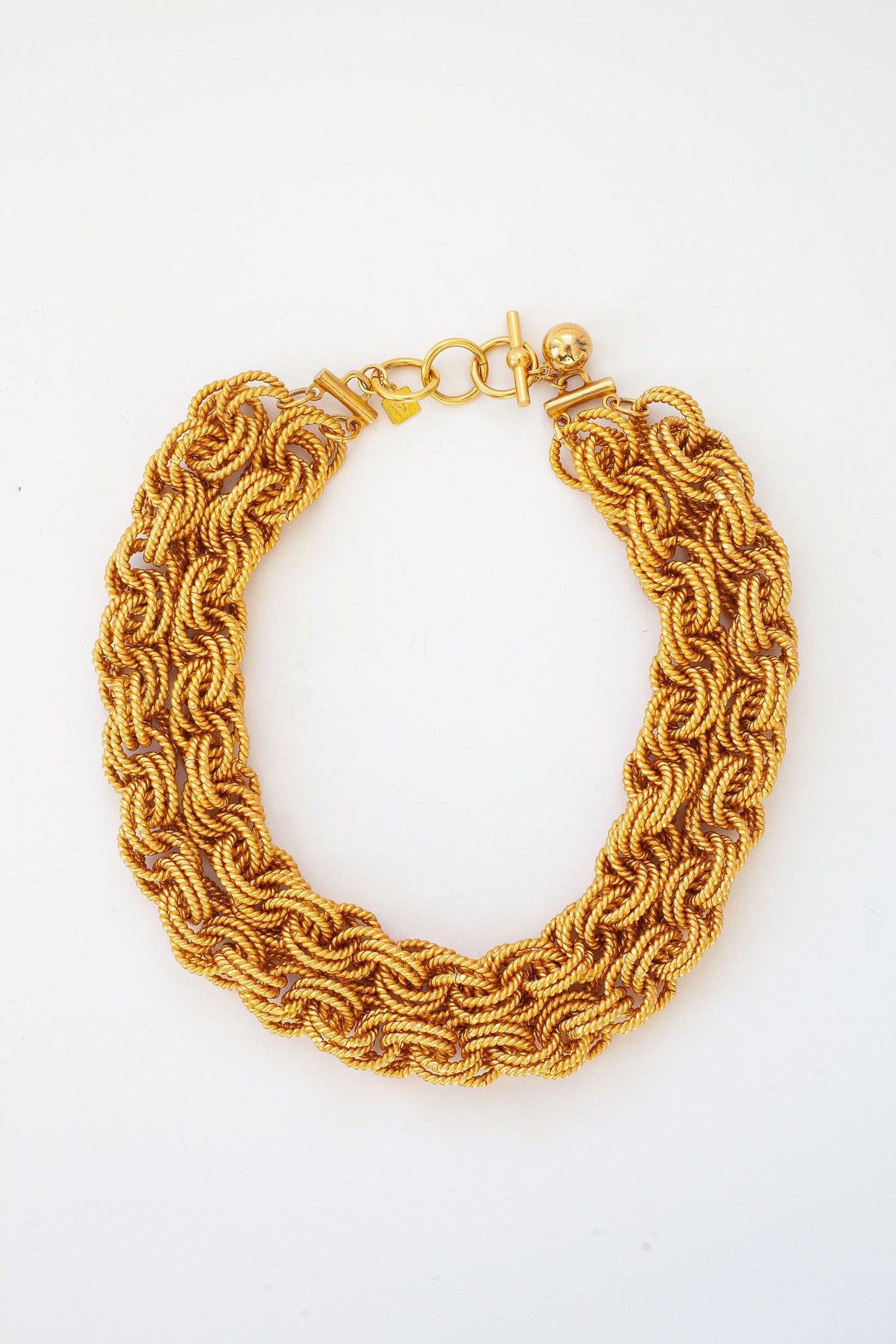 Vintage Double Rope Necklace