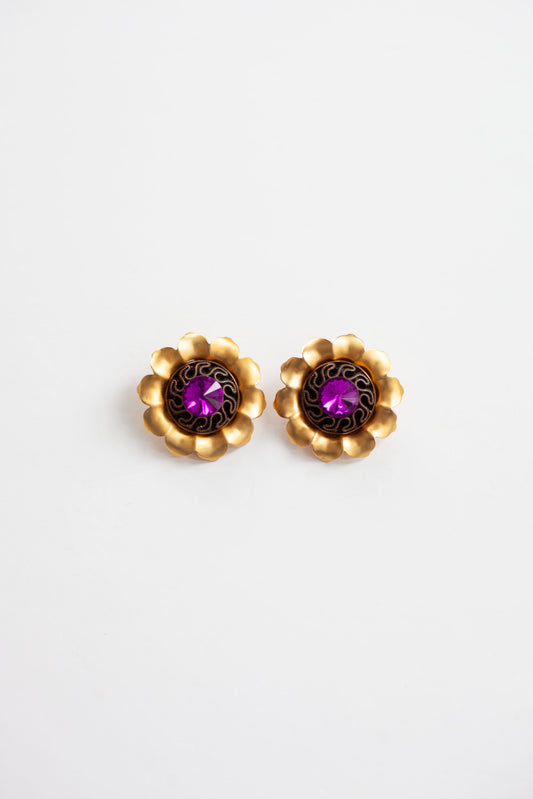 Vintage Flower Earrings