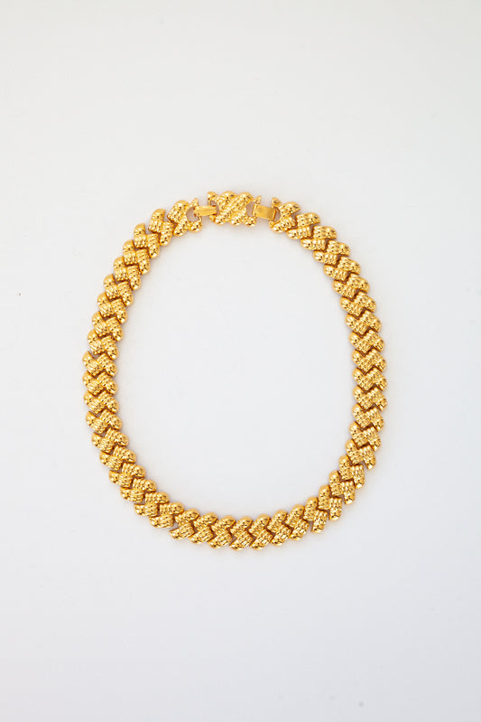 Vintage Heavy Link Necklace