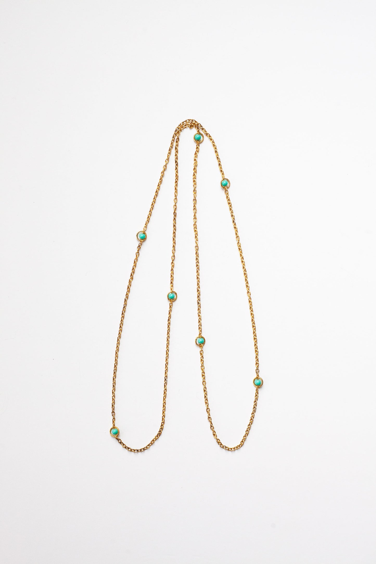 Vintage Long Thin Necklace