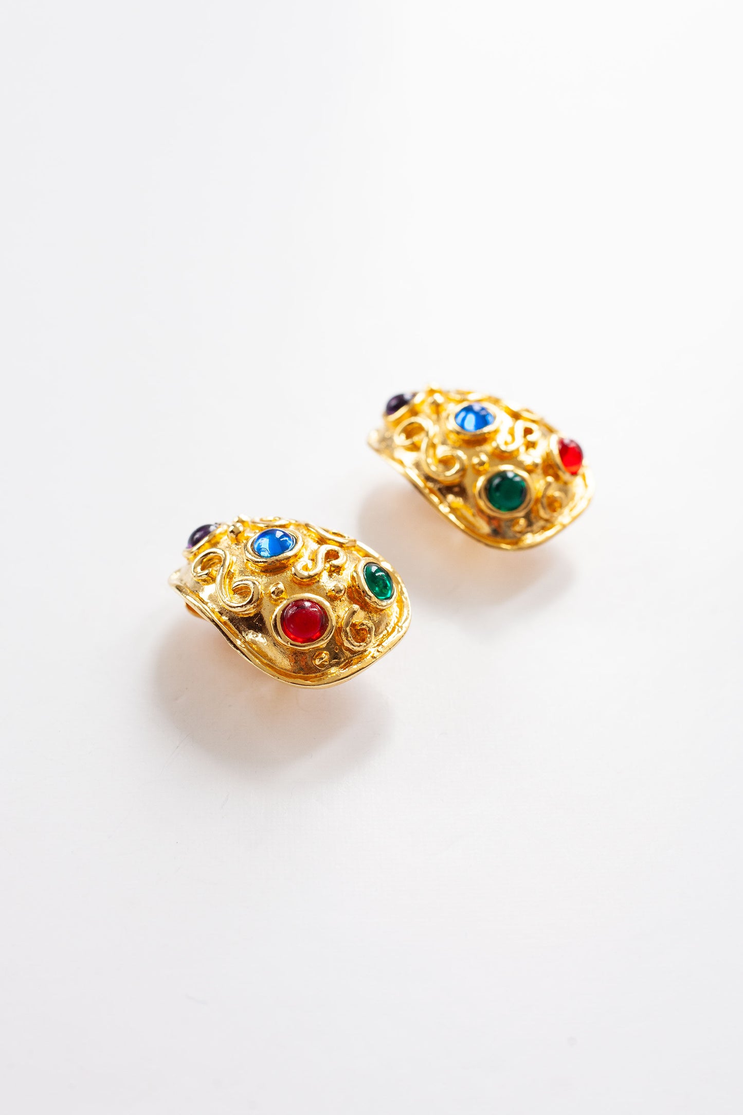 Vintage Multi-Colour Earrings