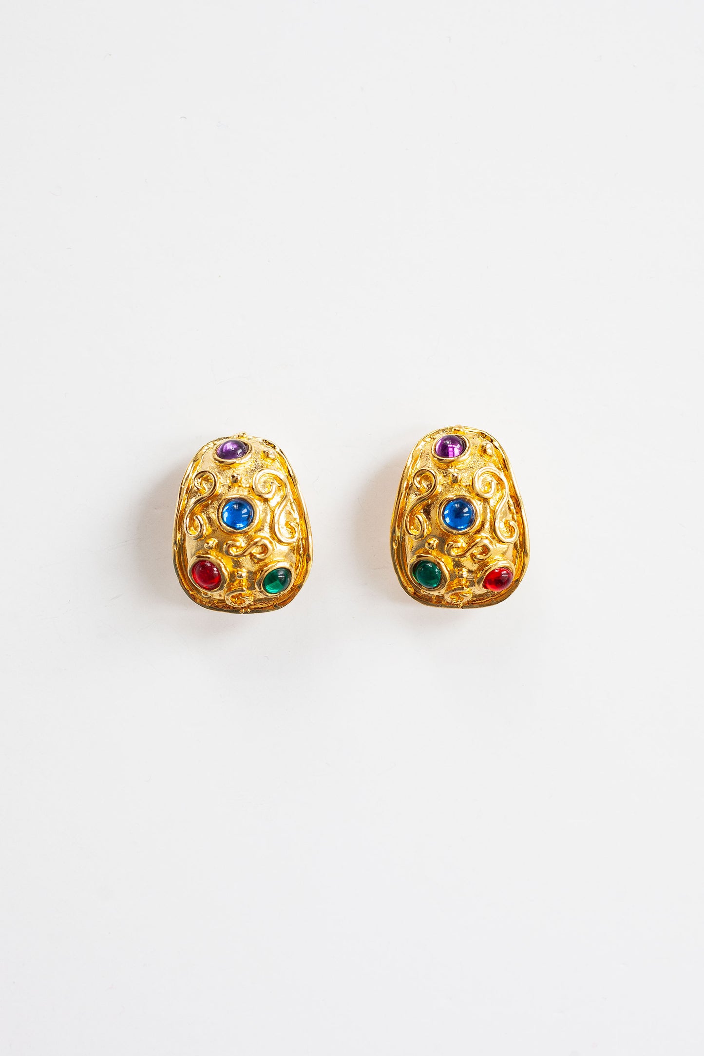 Vintage Multi-Colour Earrings