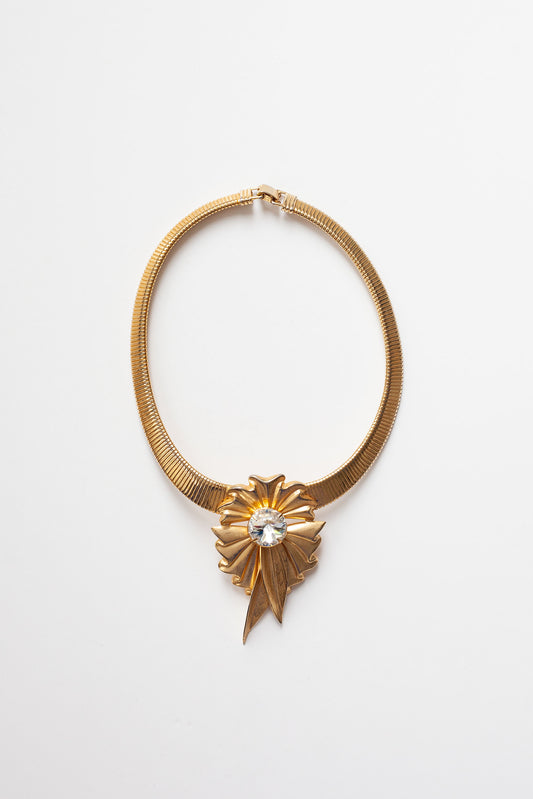 Vintage Omega Statement Necklace