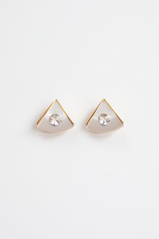 Vintage Triangular Earrings
