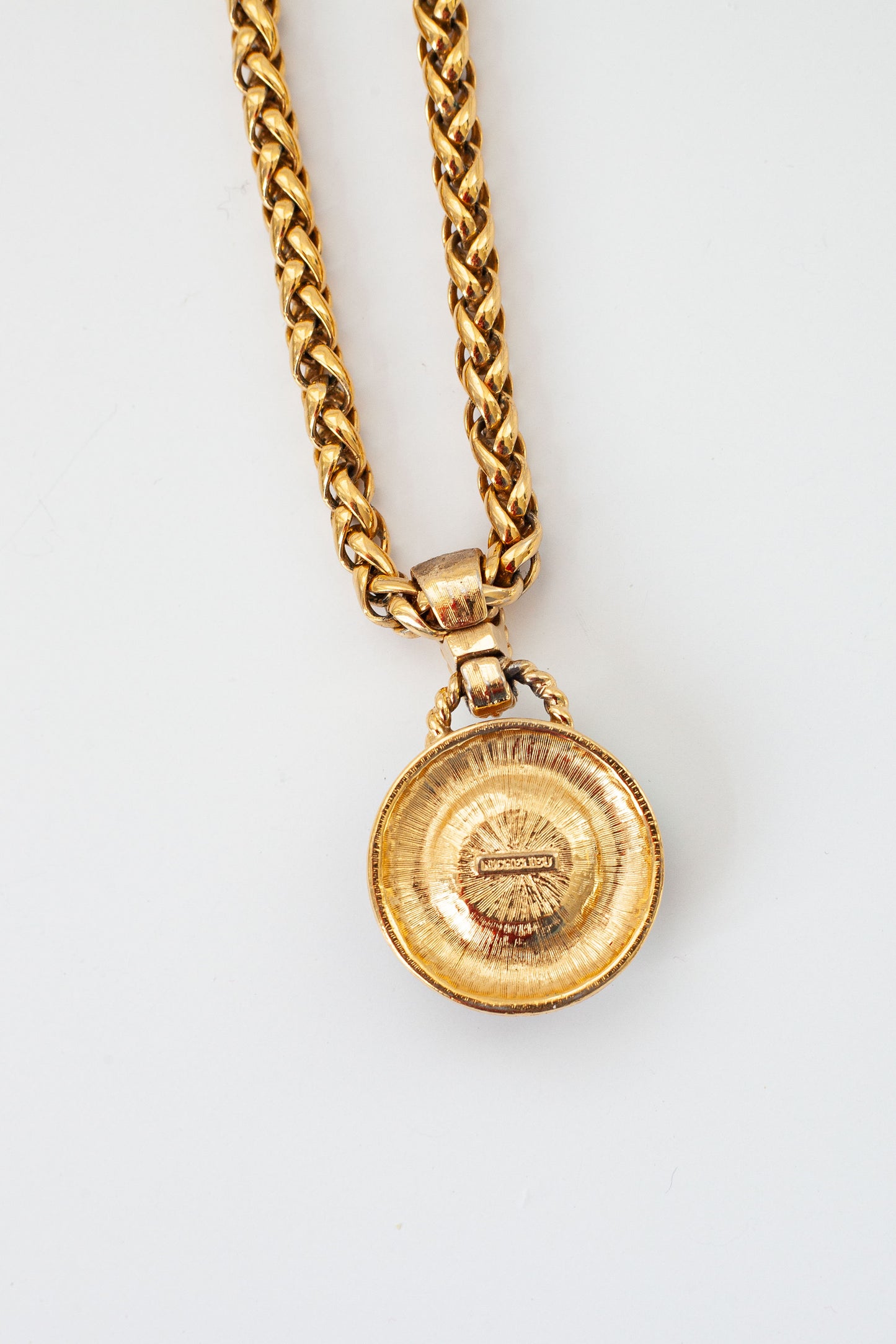 Vintage Pearl Pendant Necklace