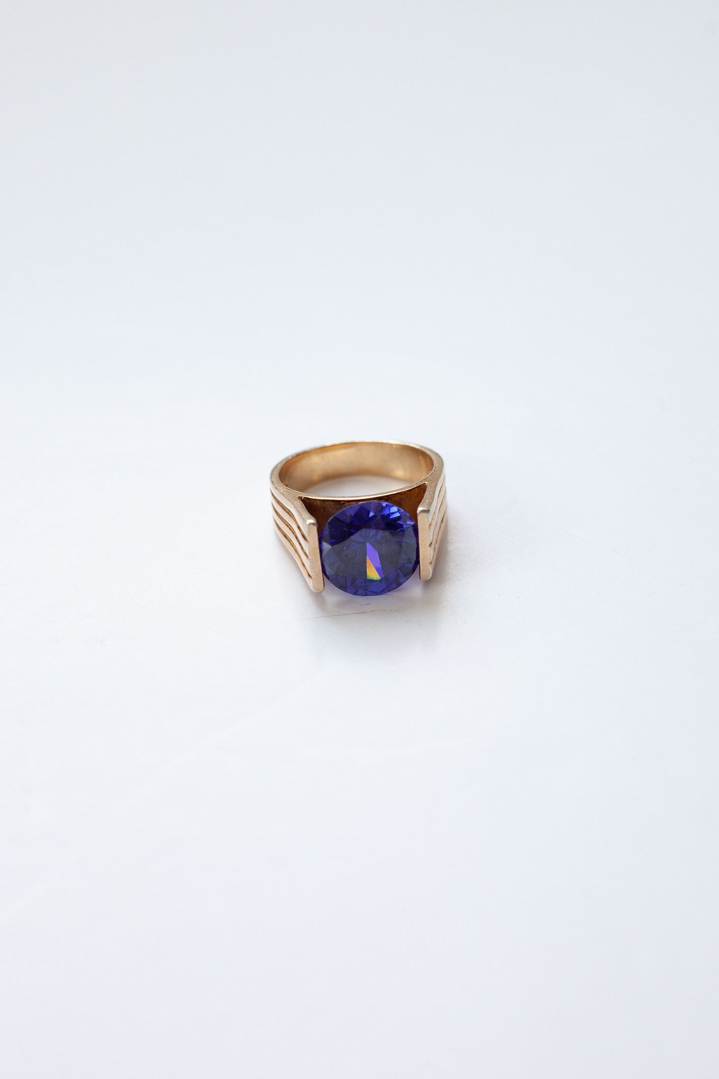 Vintage Purple Stone Ring