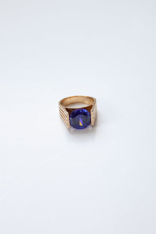 Vintage Purple Stone Ring