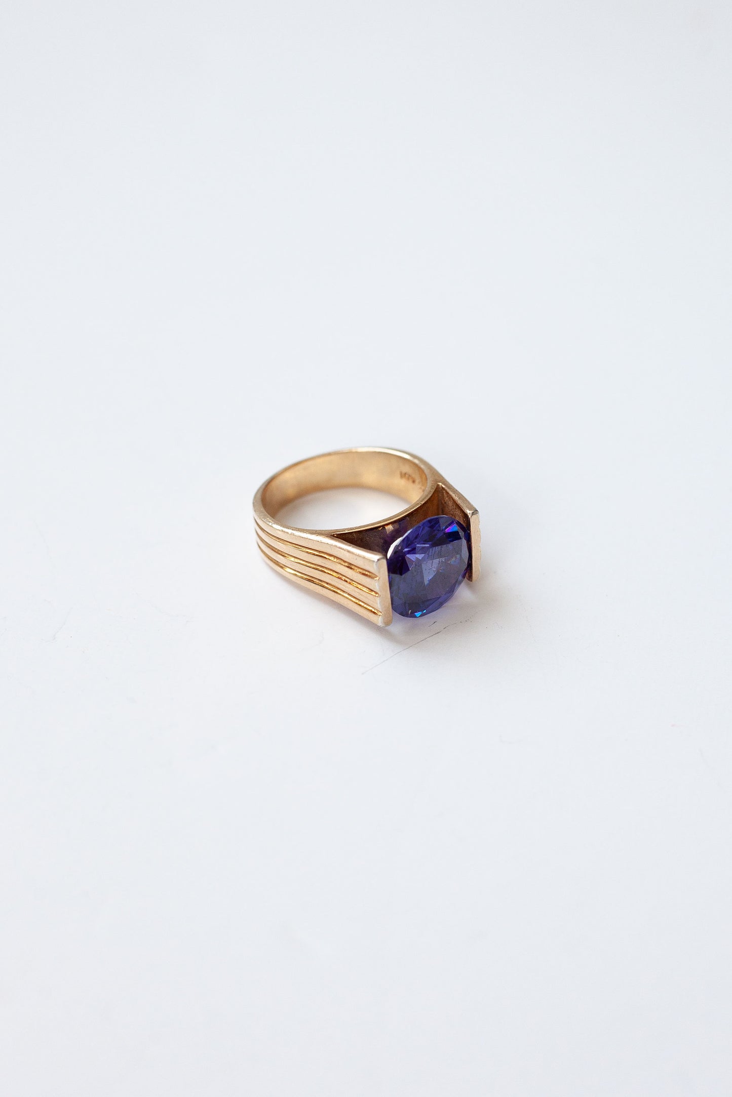Vintage Purple Stone Ring