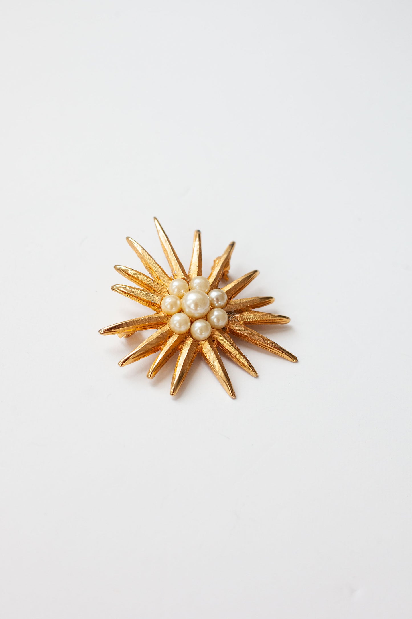 Vintage Starburst Brooch