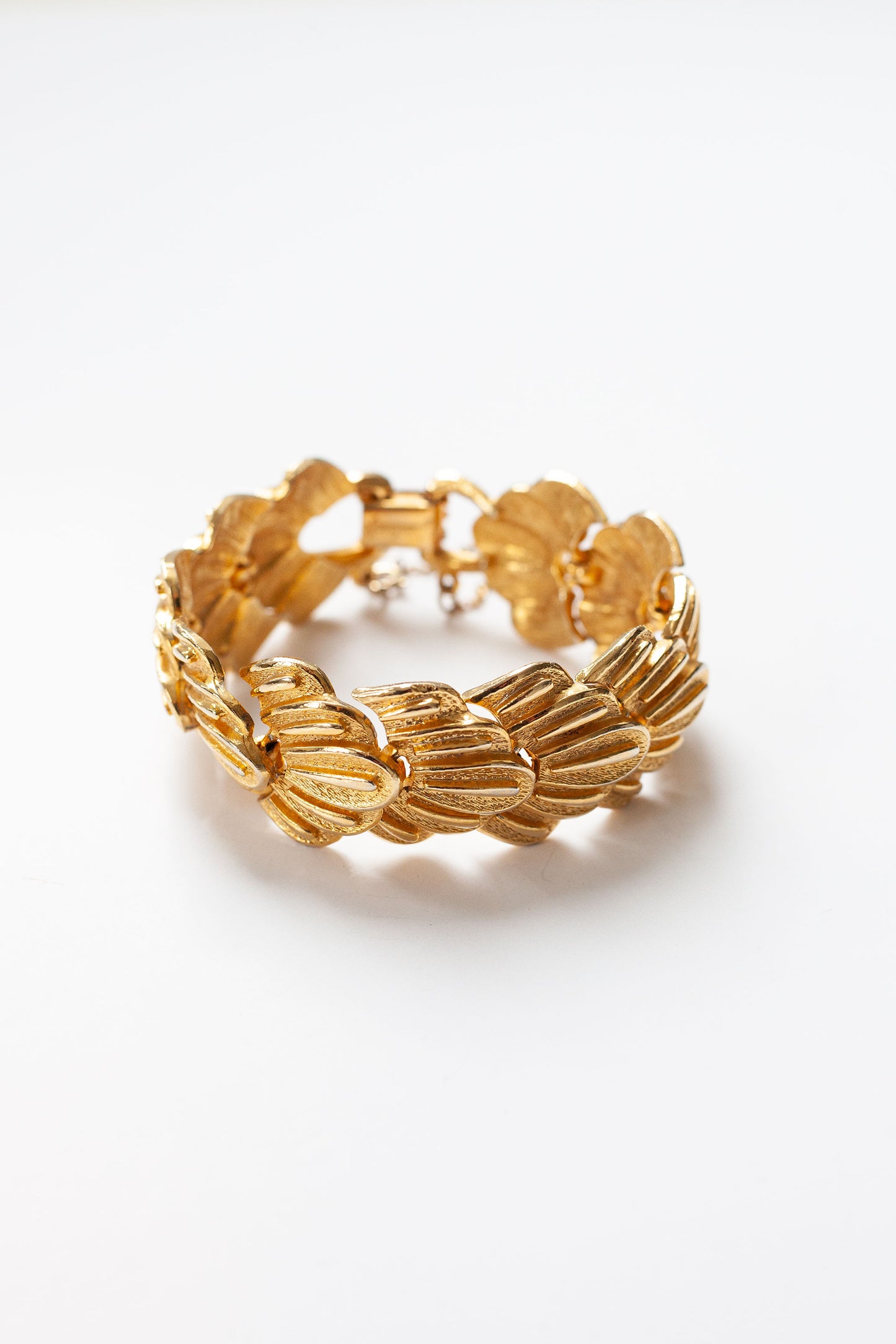 Vintage Wide Chain Link Bracelet