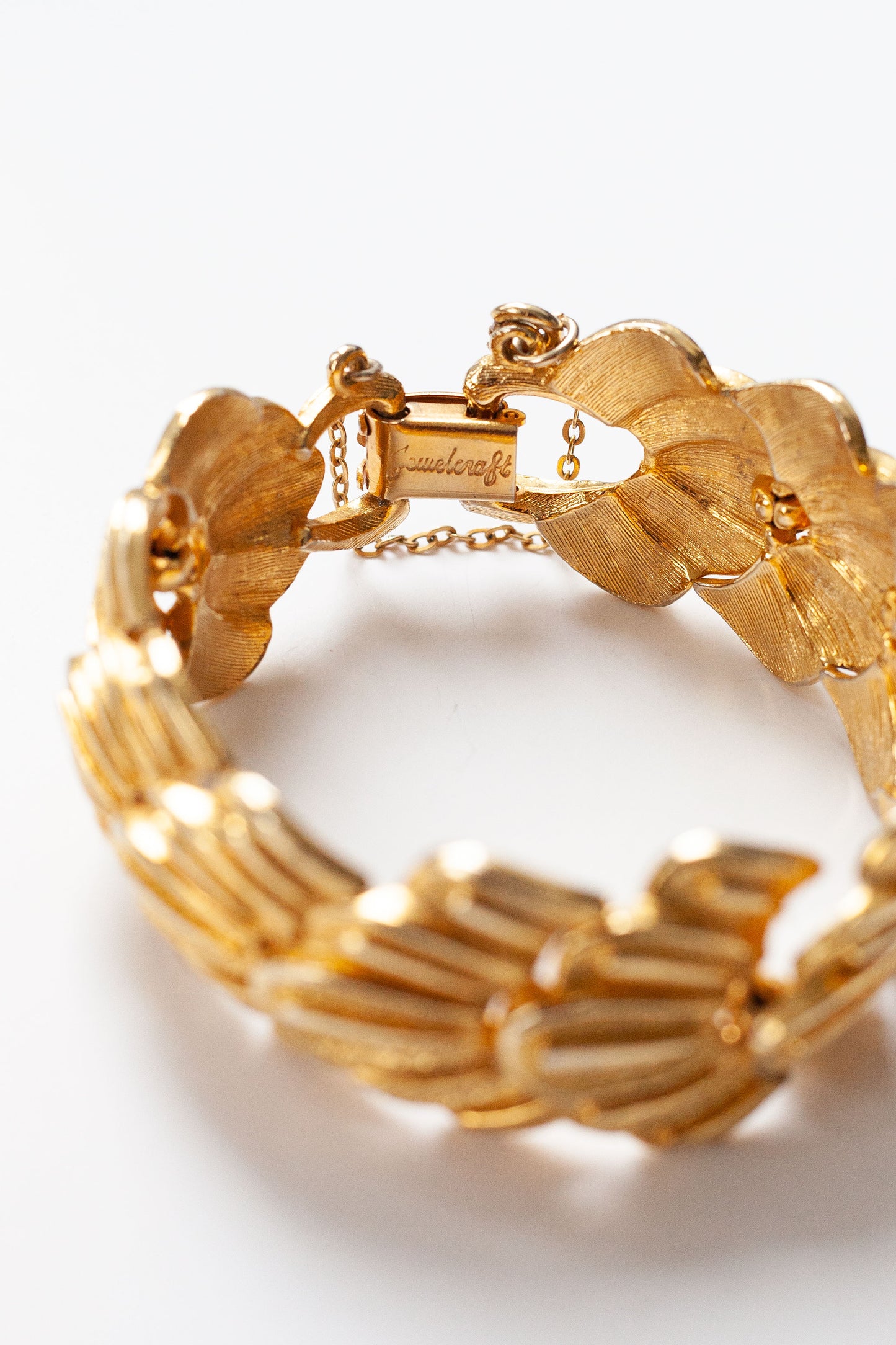 Vintage Wide Chain Link Bracelet