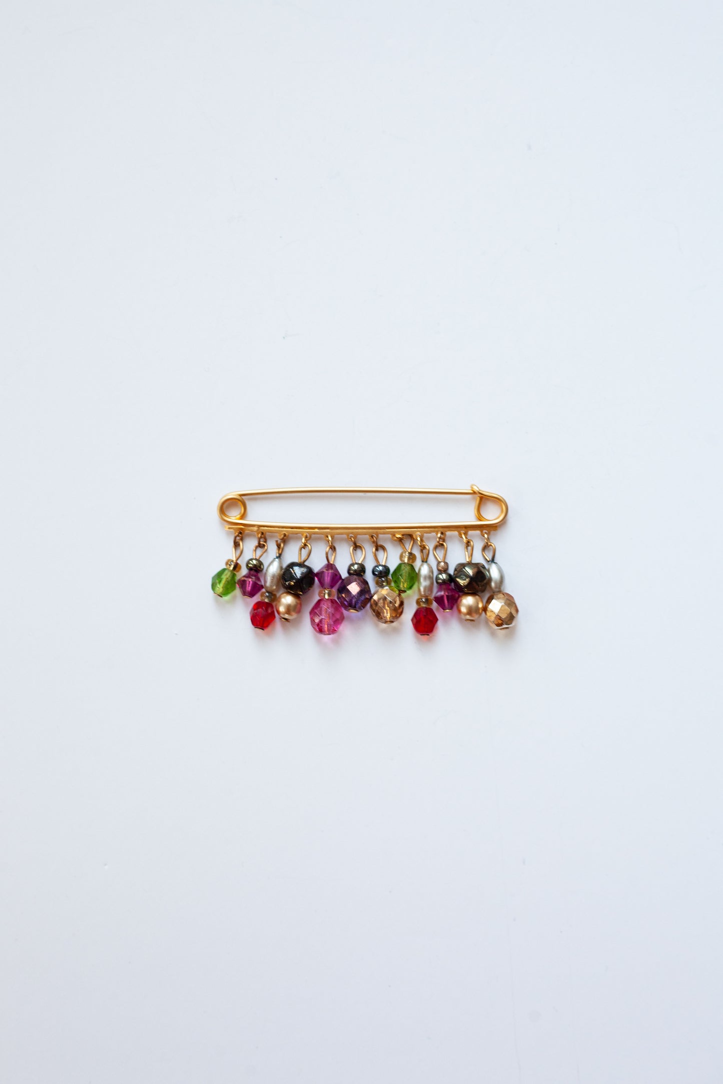 Vintage Safety Pin Brooch