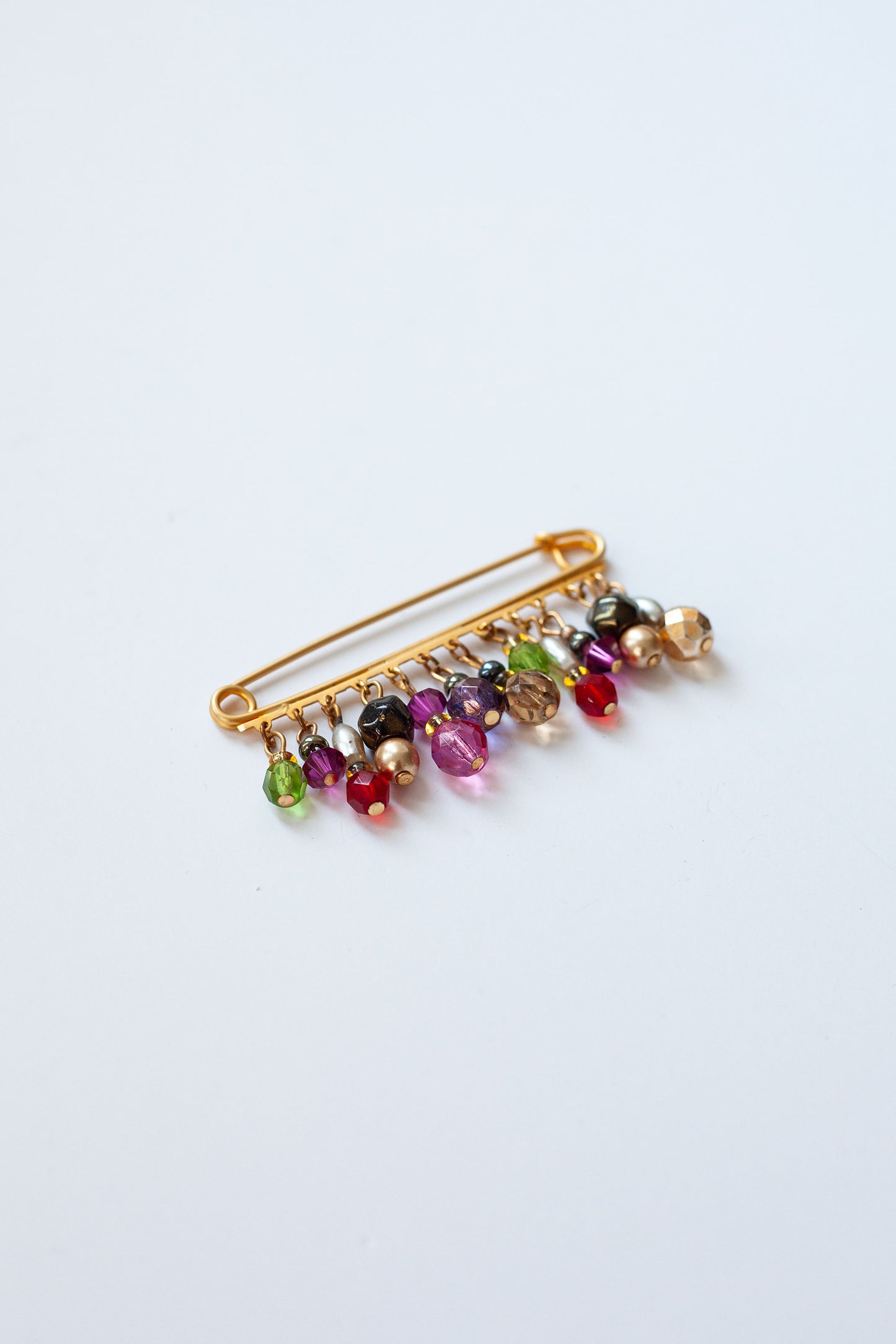Vintage Safety Pin Brooch