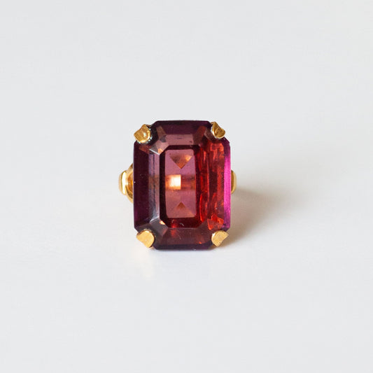 Vintage Amethyst Cocktail Ring