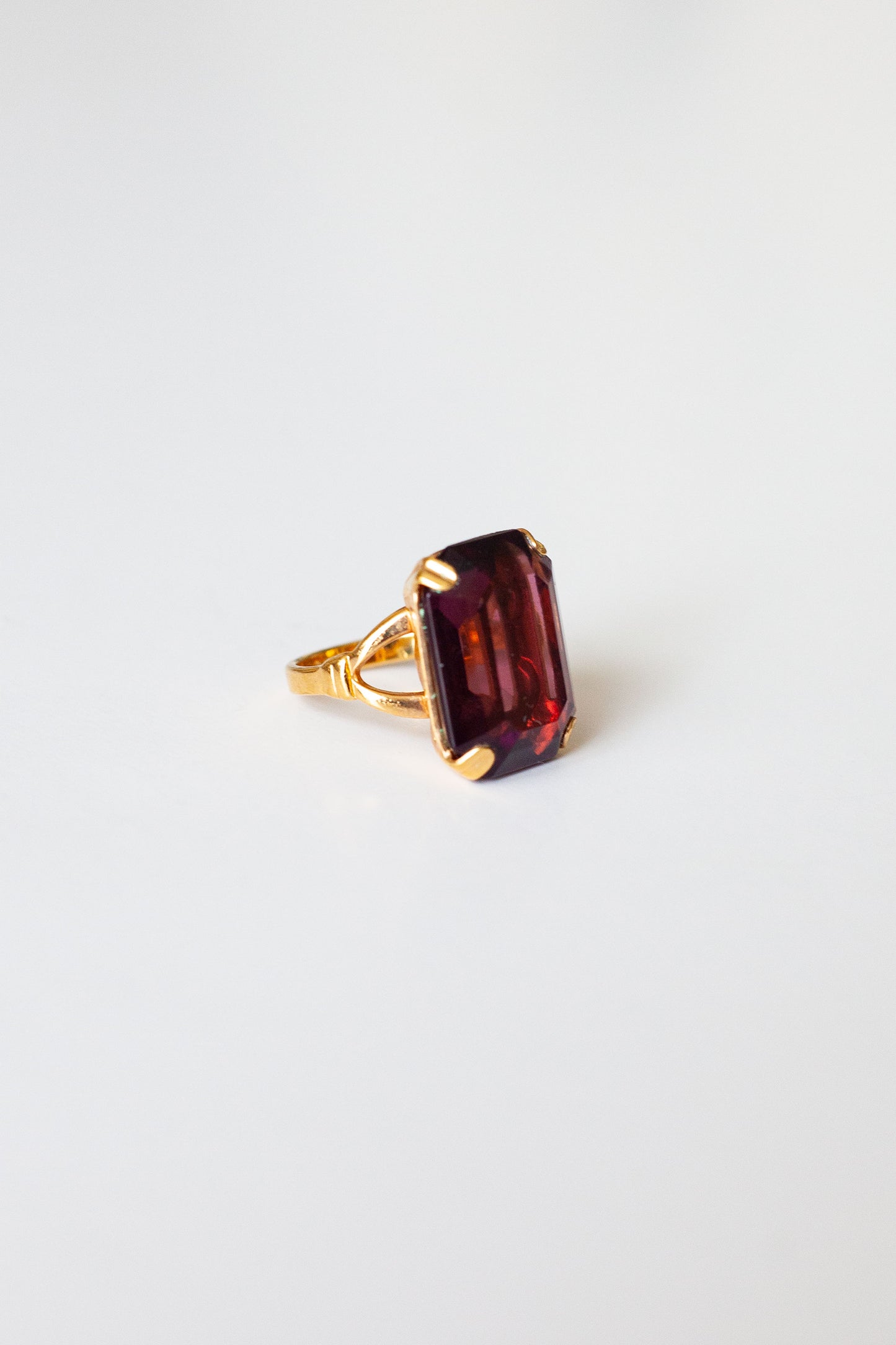 Vintage Amethyst Cocktail Ring