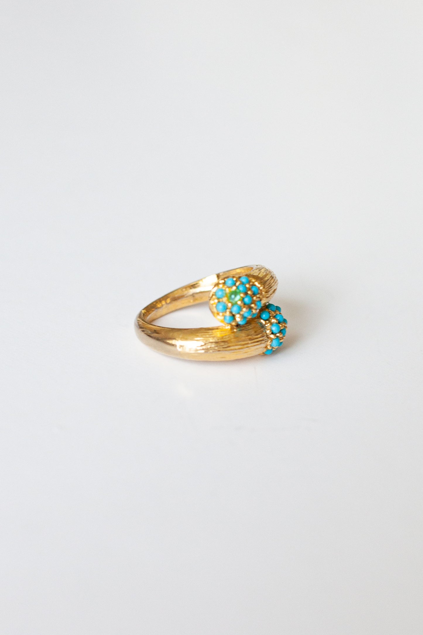 Vintage Bypass Mini Stone Ring