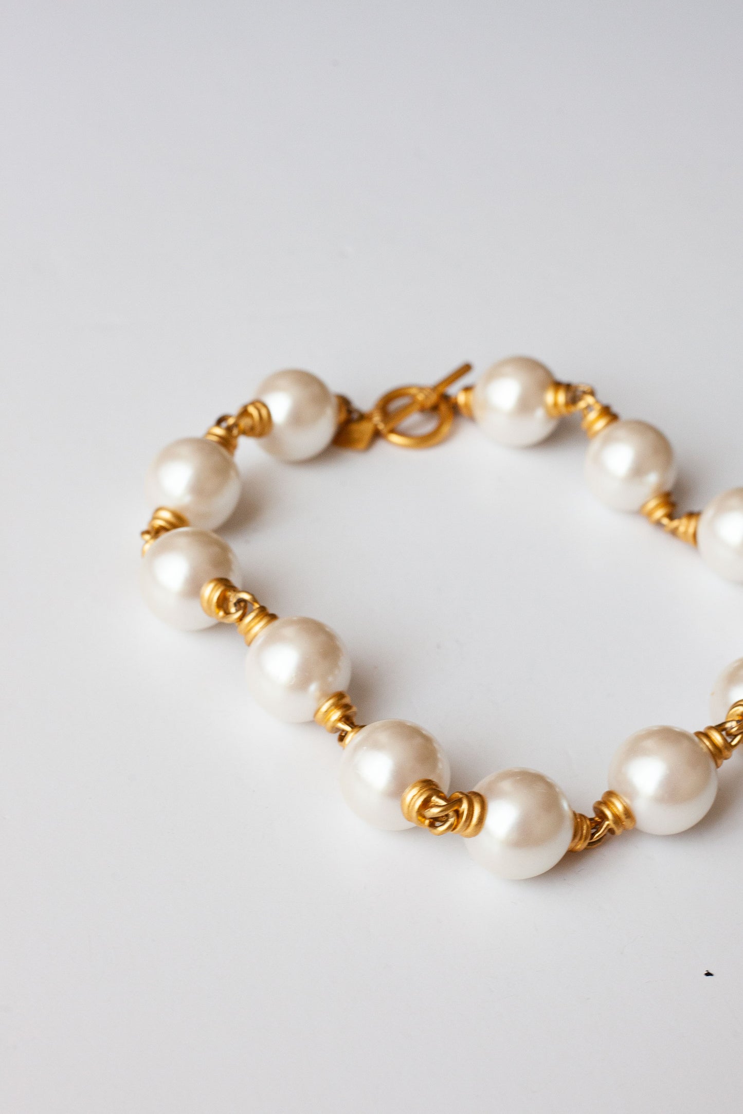 Vintage Chunky Pearl Necklace