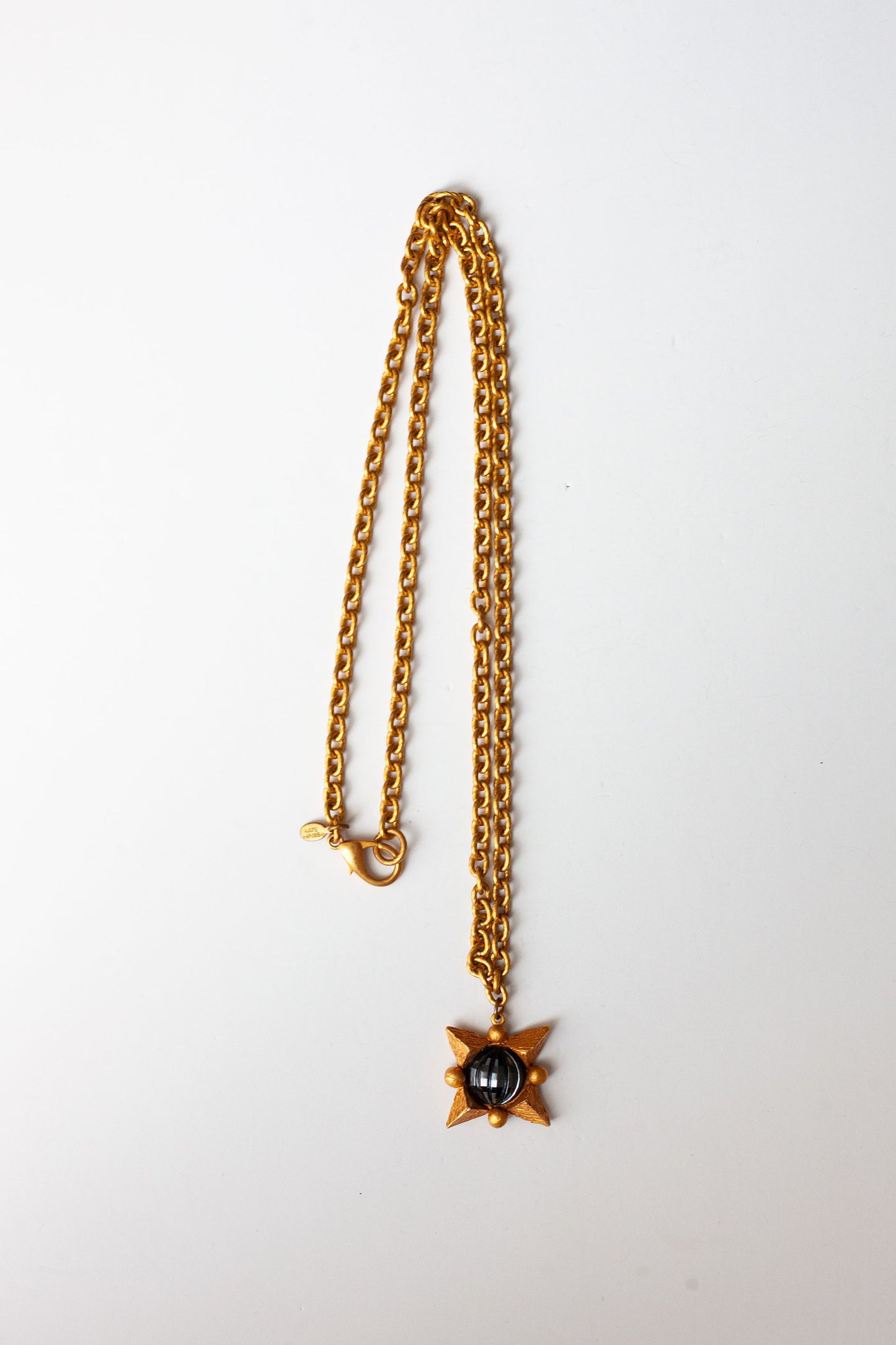 Vintage Designer Gemstone Pendant Necklace