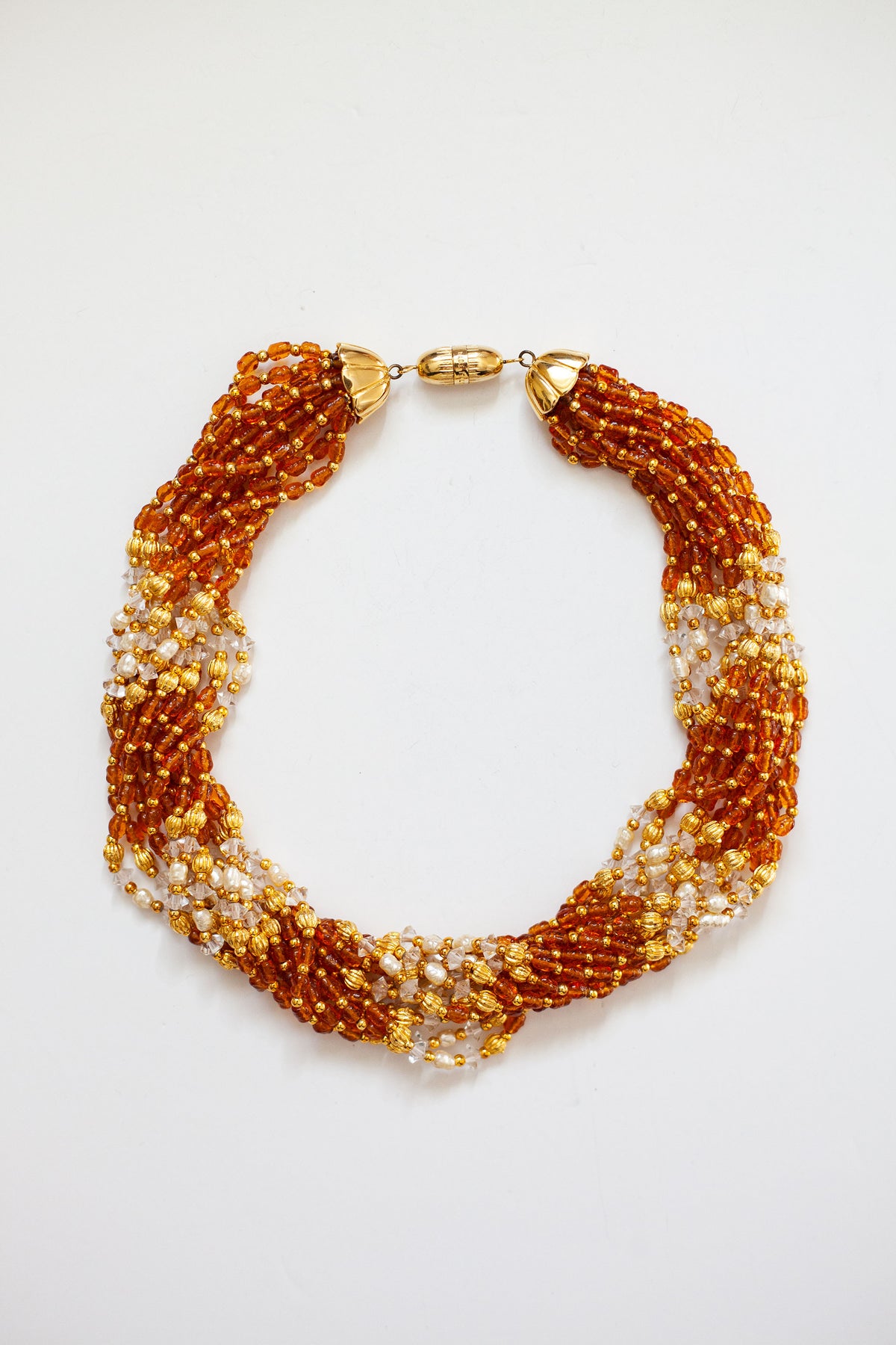 Vintage Designer Multi-Strand Necklace