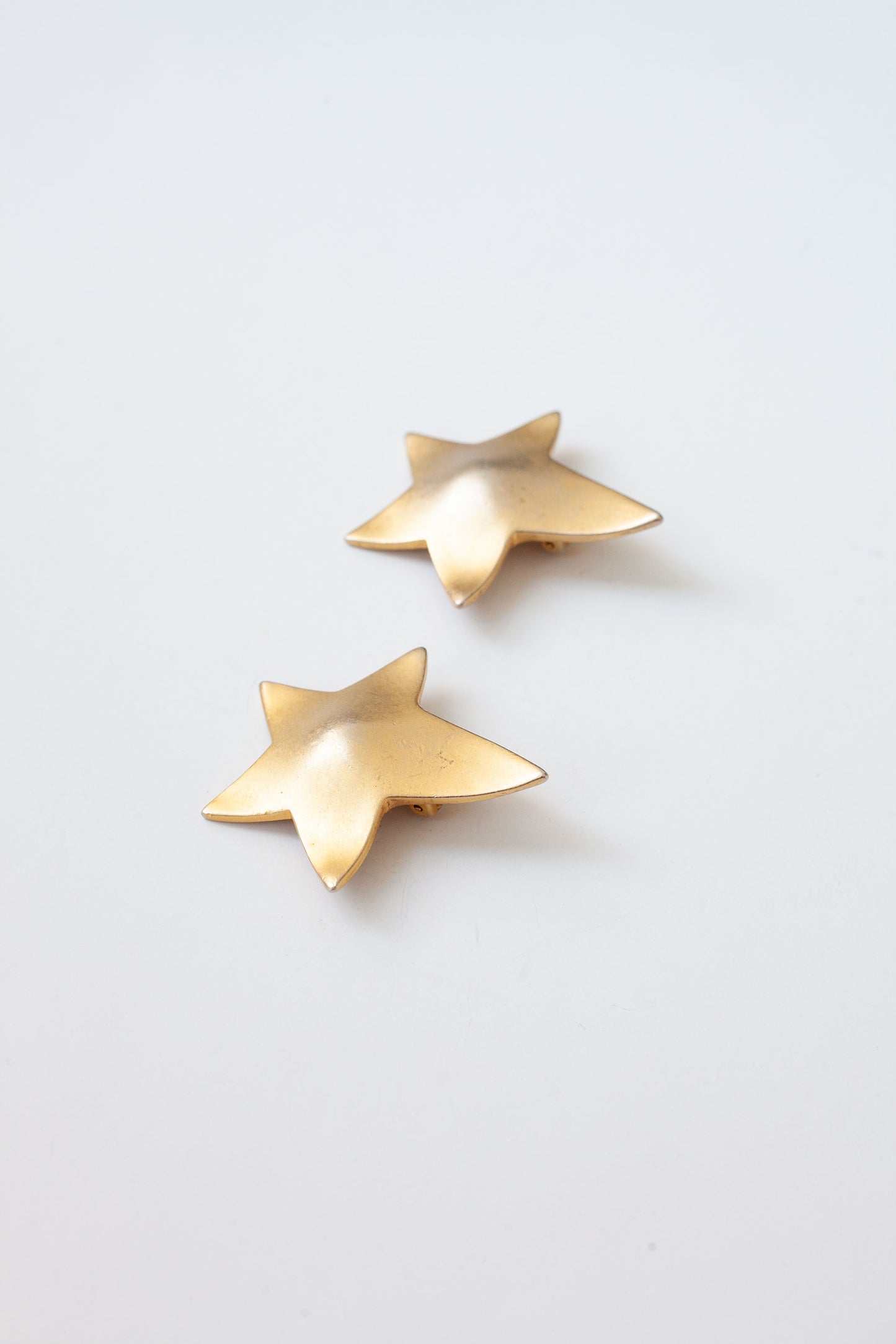 Vintage Designer Star Earrings