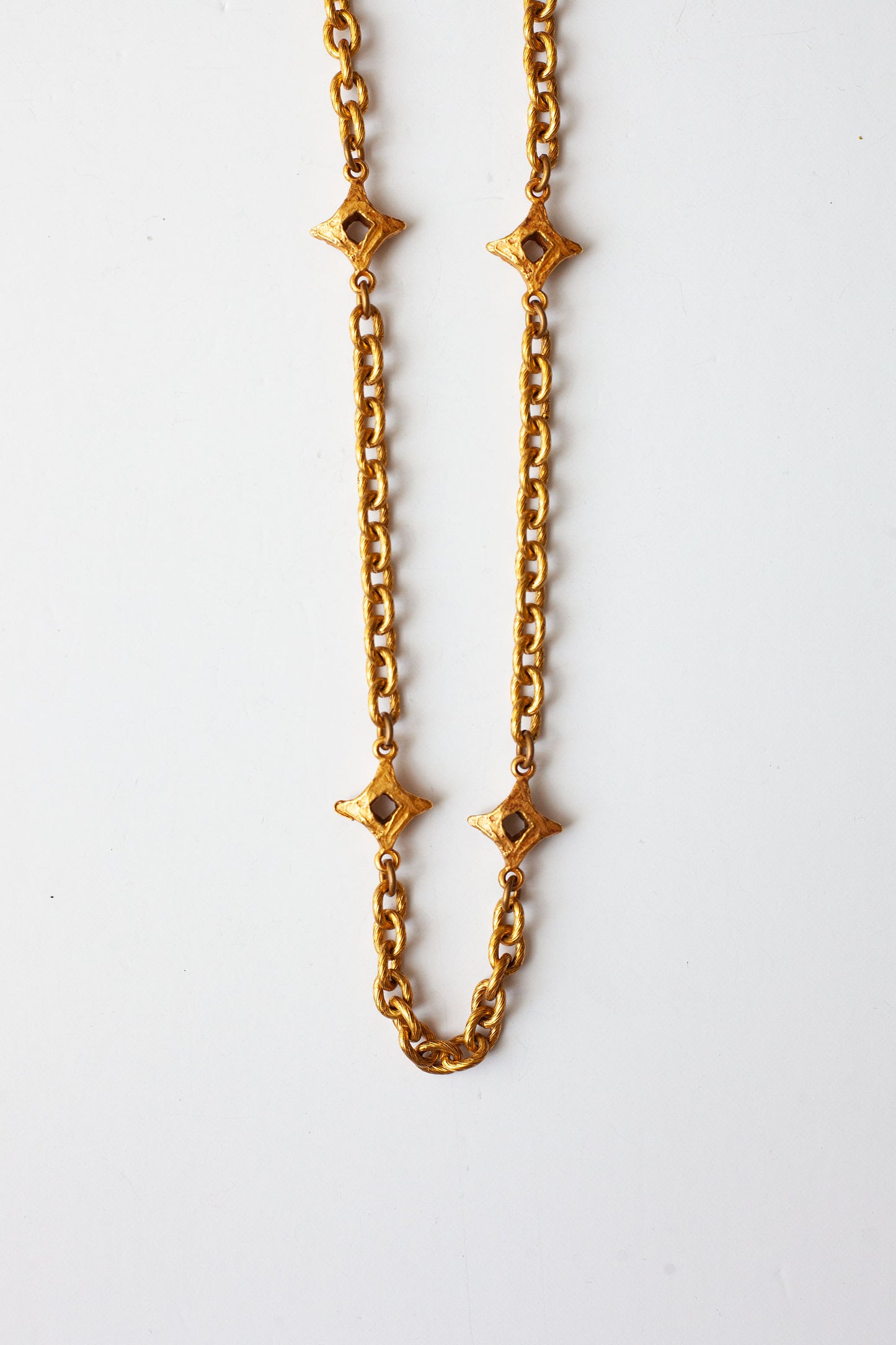 Vintage Designer Star Necklace