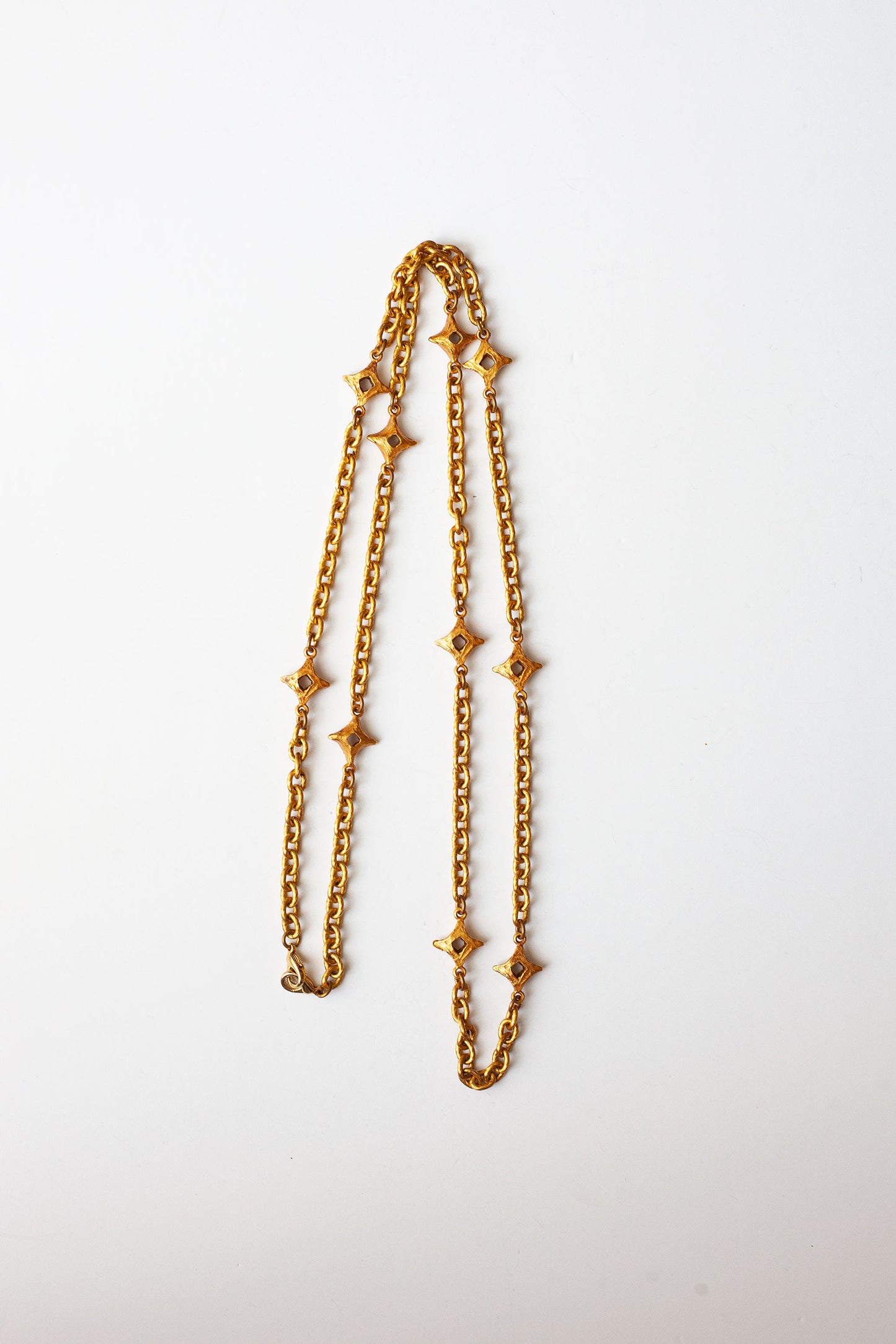 Vintage Designer Star Necklace