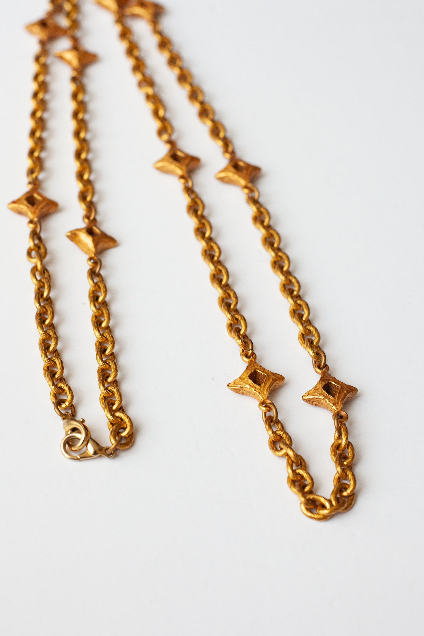 Vintage Designer Star Necklace
