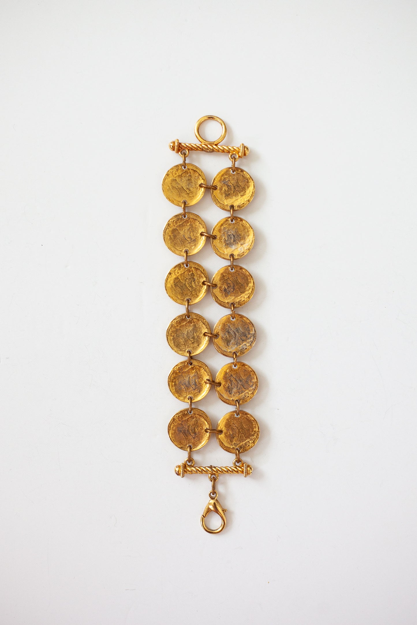 Vintage Double Rhinestone Bracelet