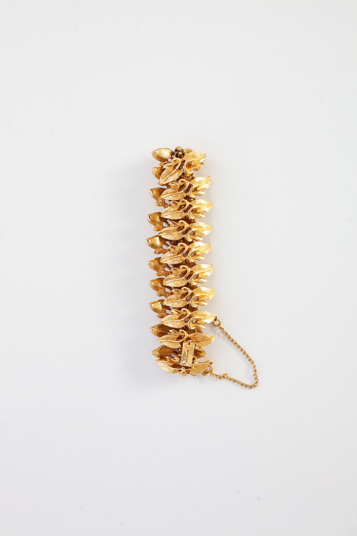 Vintage Gold Leaf Bracelet