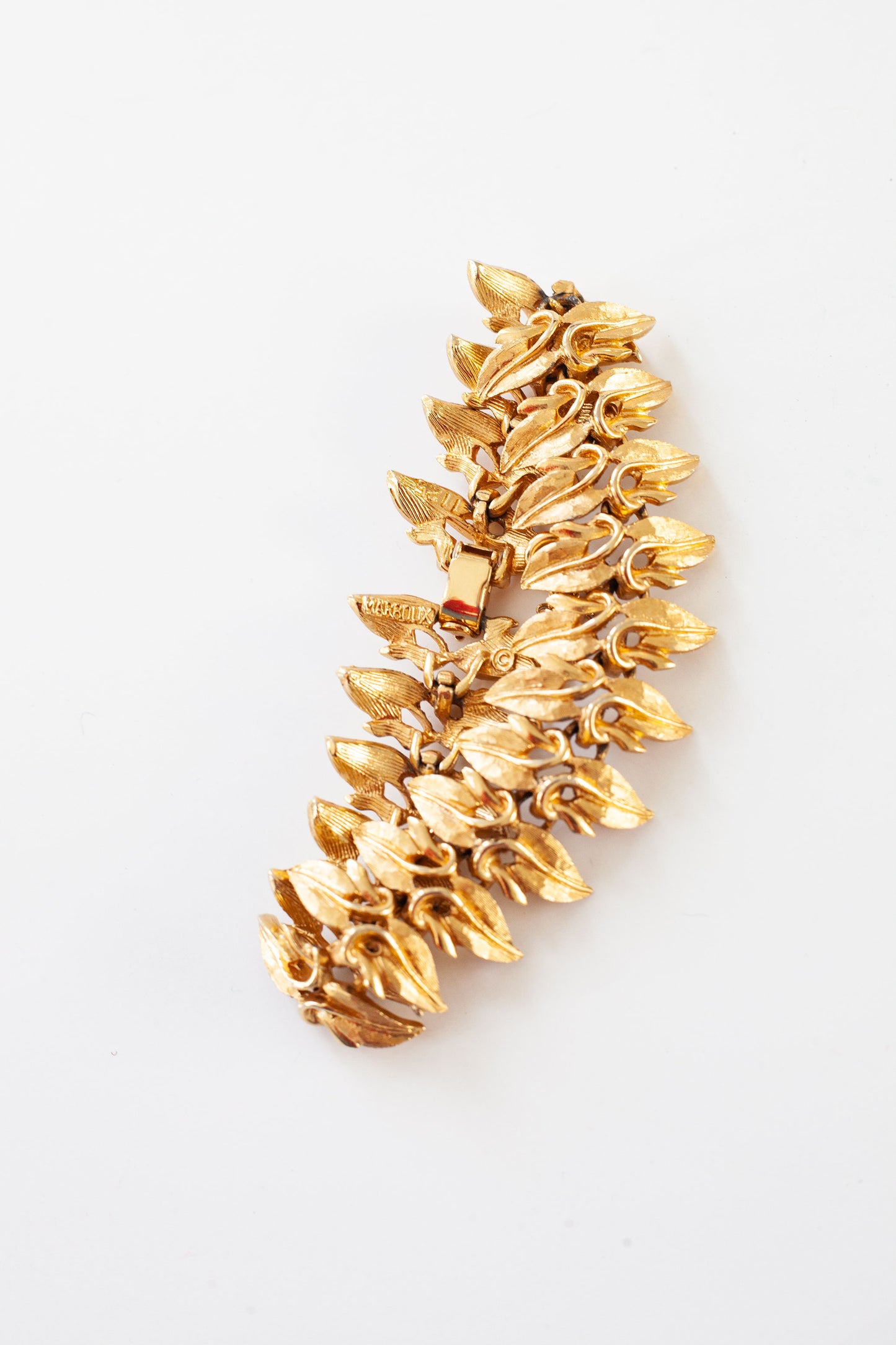 Vintage Gold Leaf Bracelet