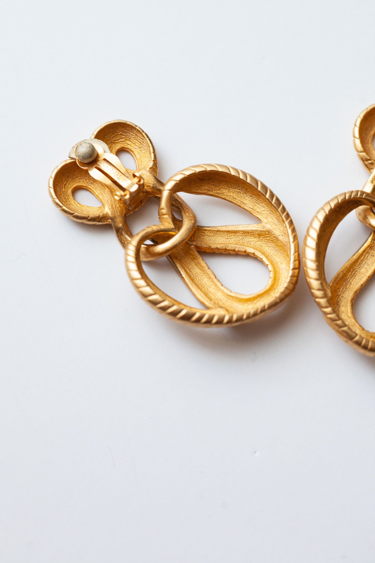 Vintage Loop Drop Earrings