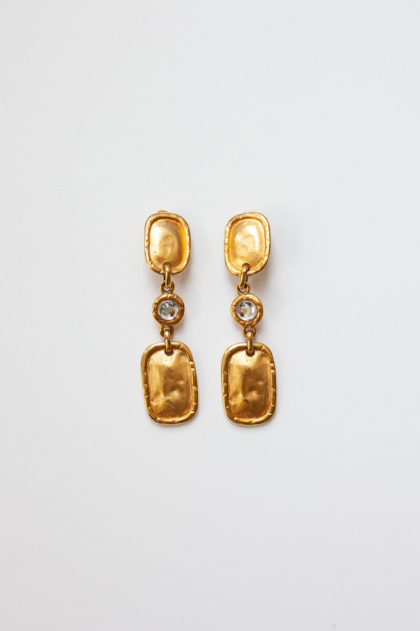 Vintage Modernist Dangle Earrings