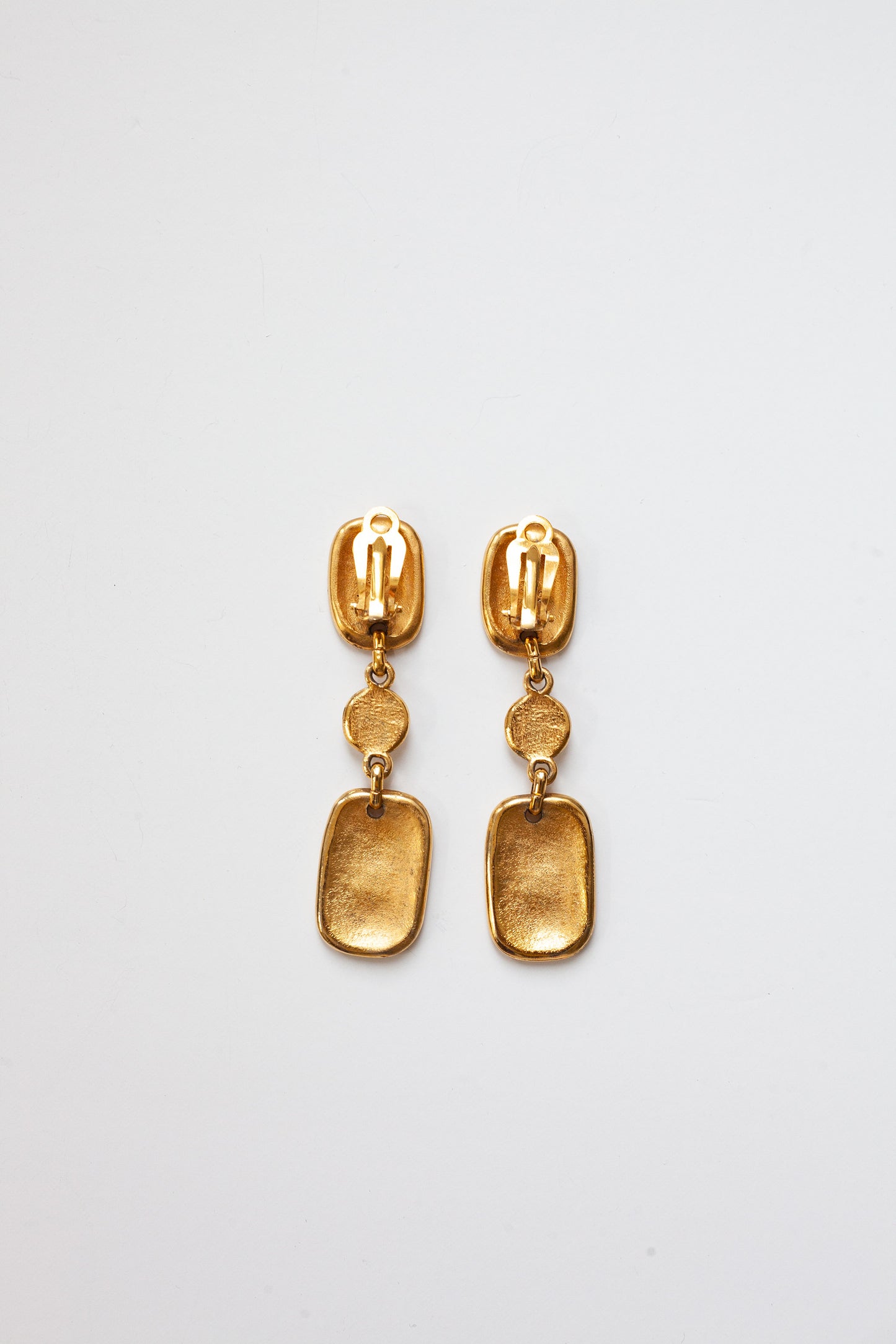 Vintage Modernist Dangle Earrings