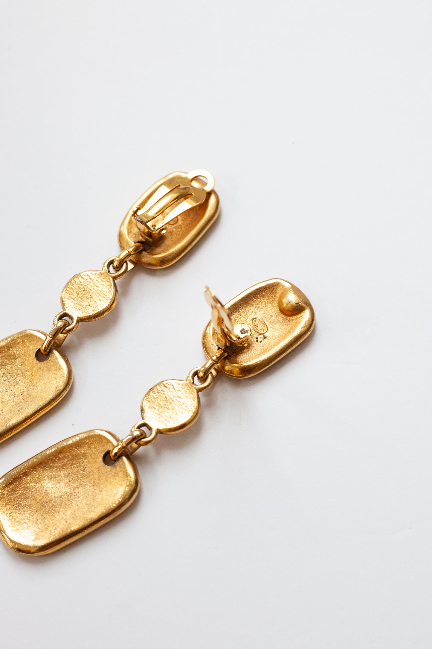 Vintage Modernist Dangle Earrings