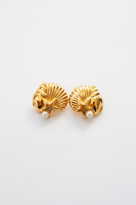 Vintage Shell Earrings
