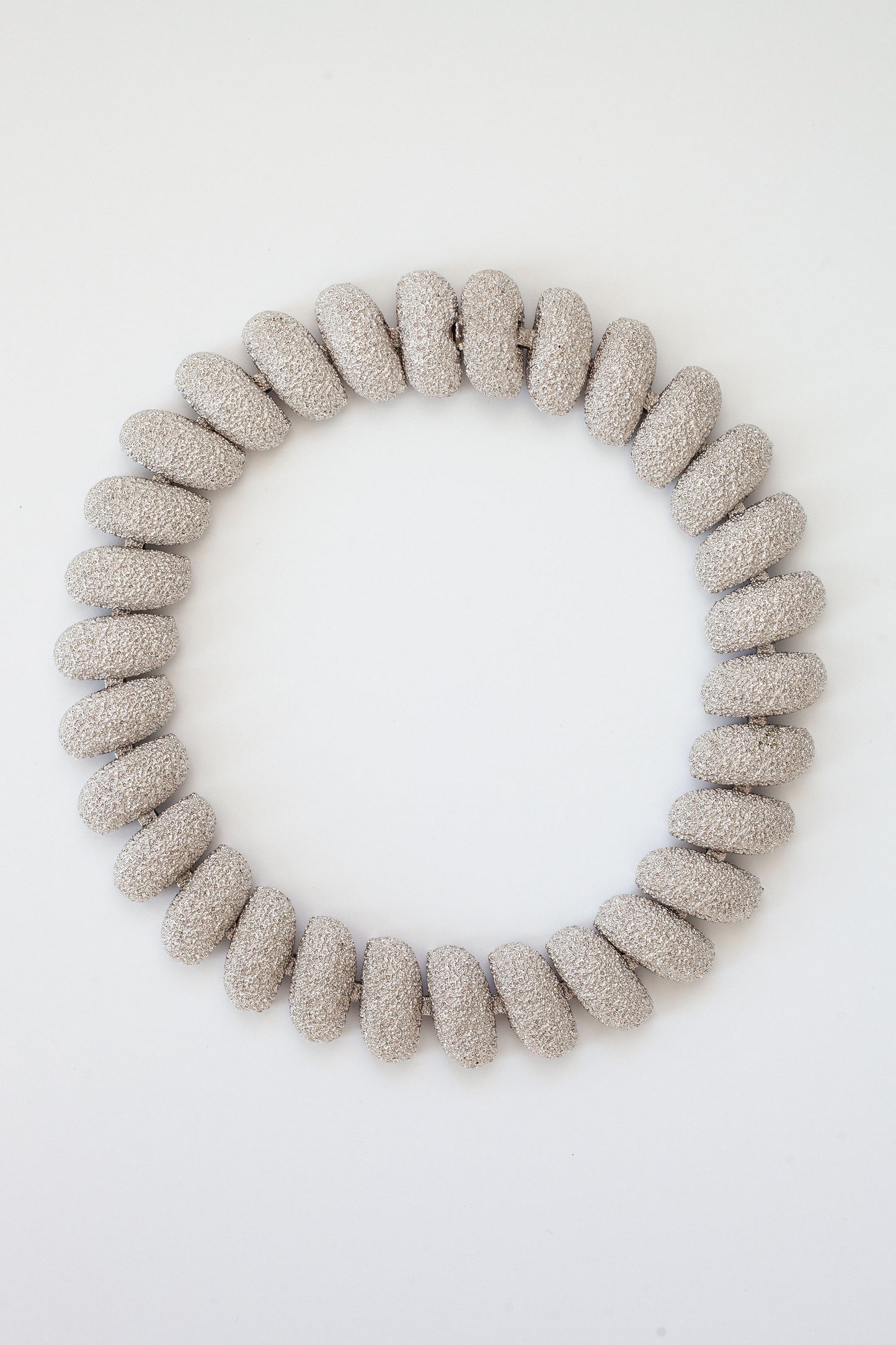 Vintage Silver Collar Necklace