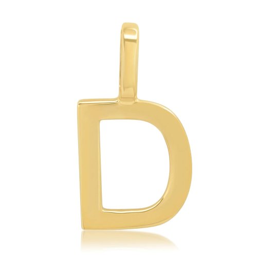 10KT Gold Initial Necklace
