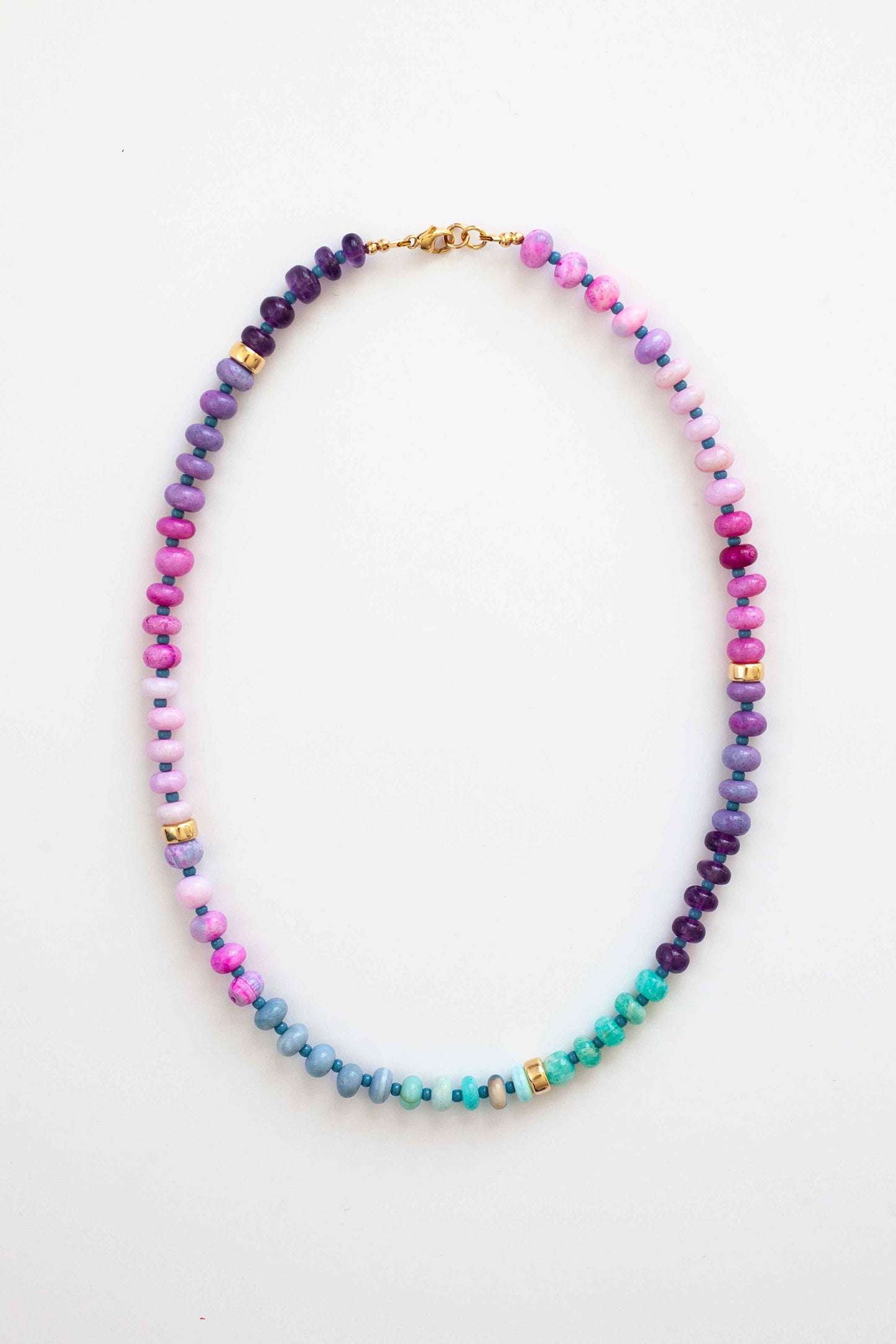 Opal Gemstone Necklace (Berry)